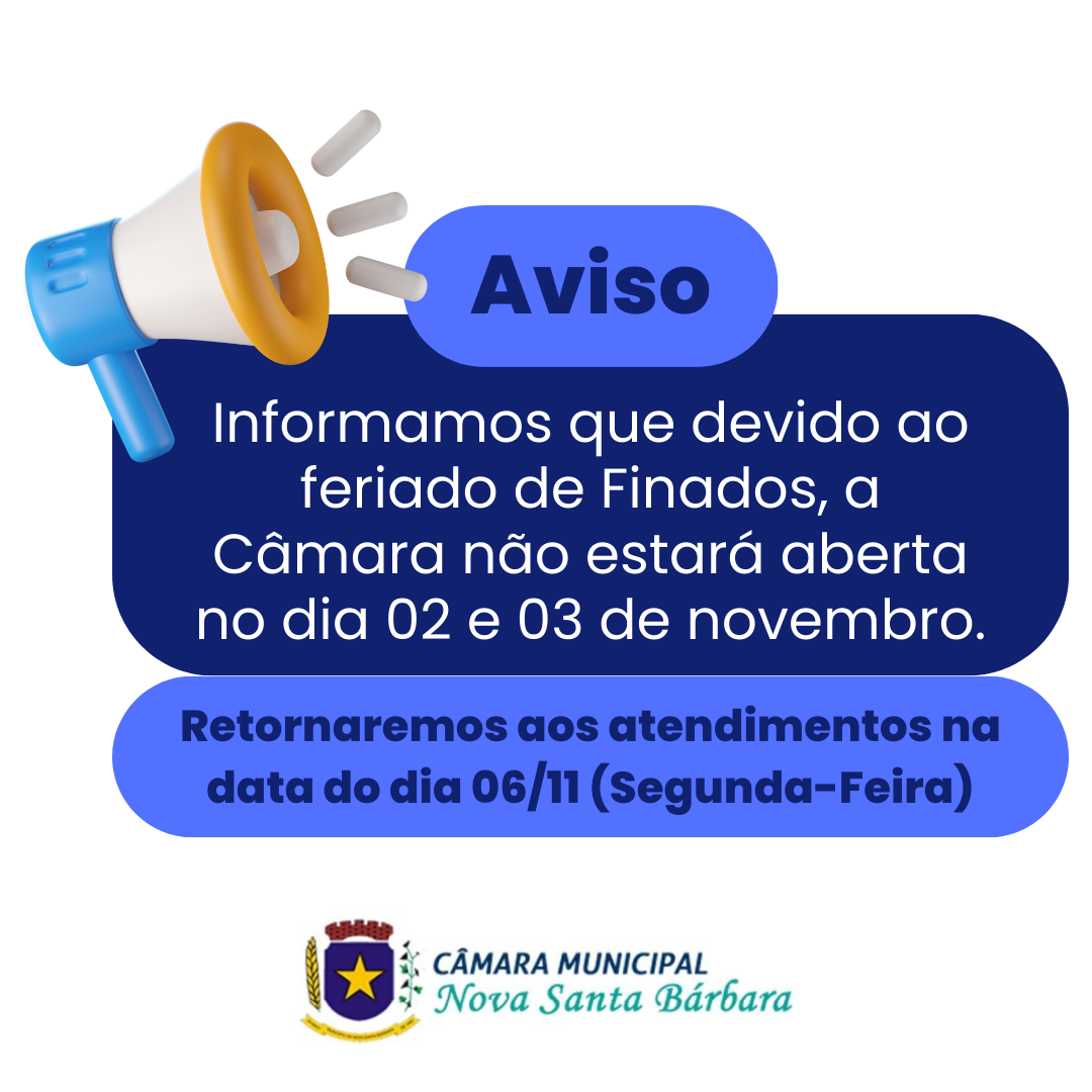 Comunicado - Recesso