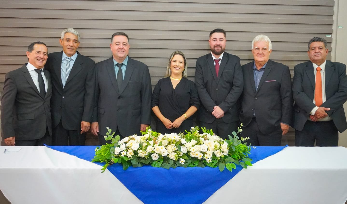 Posse dos vereadores, prefeito e vice-prefeito de Nova Santa Barbara - PR - Gestão 2025/2028