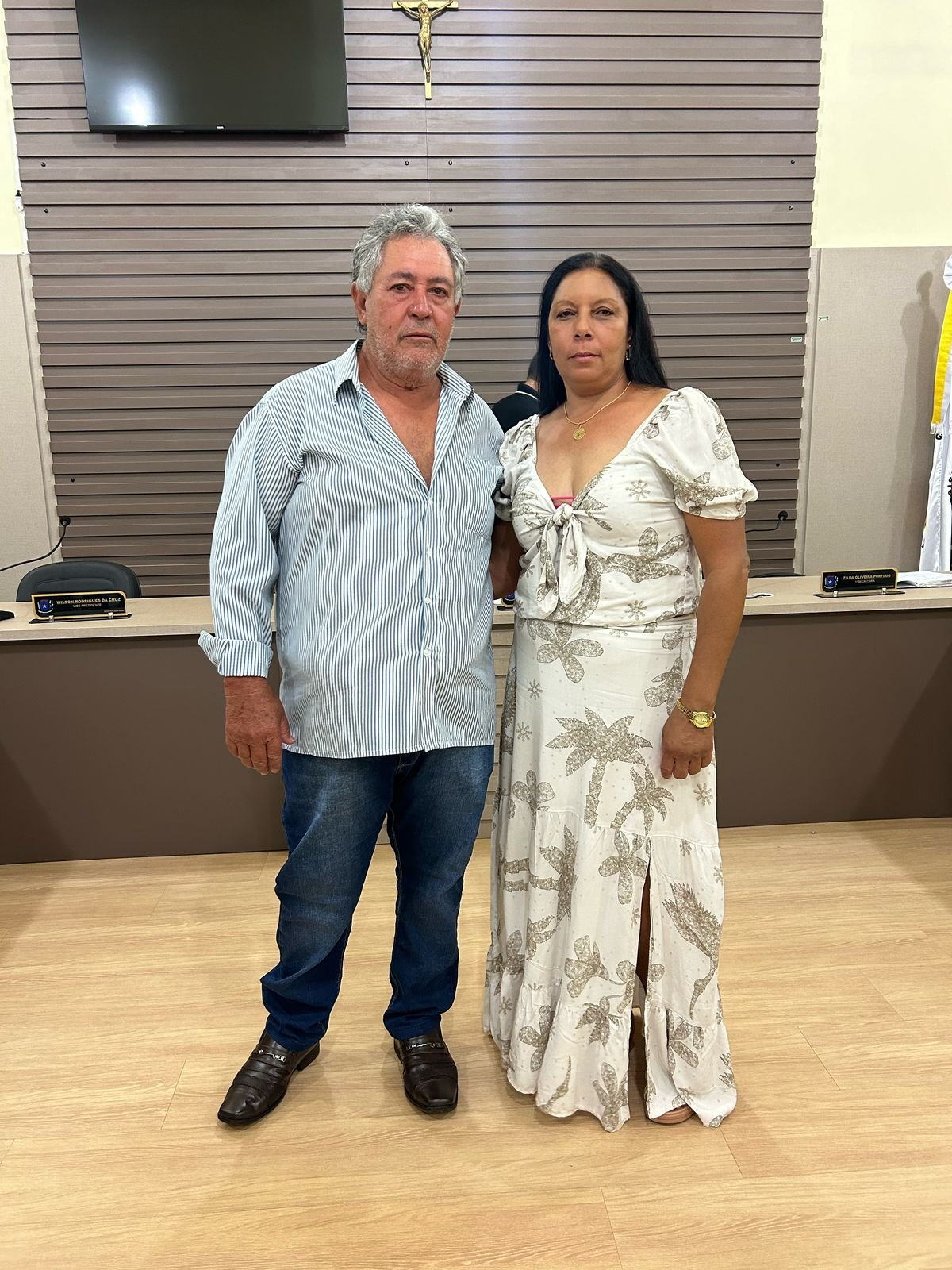Posse do vereador (Suplente) Israel Moreira Branco de Nova Santa Barbara - PR - Gestão 2025/2028