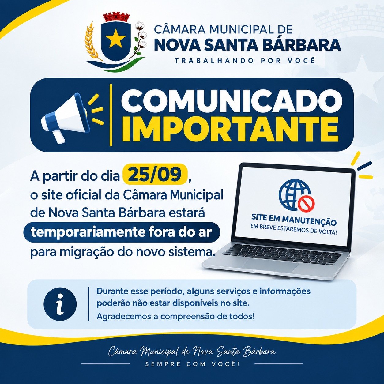Comunicado Importante